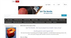 Desktop Screenshot of gettheneedle.co.uk